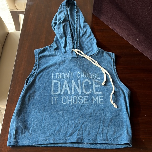 Cover Dance Size Small - I DIDN’T CHOOSE DANCE IT CHOSE ME TOP - Picture 1 of 4